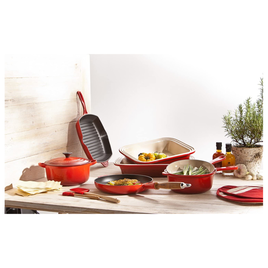 Блюдо для запекания Le Creuset Classic 31х23 см 1,9 л, керамика, вишневый