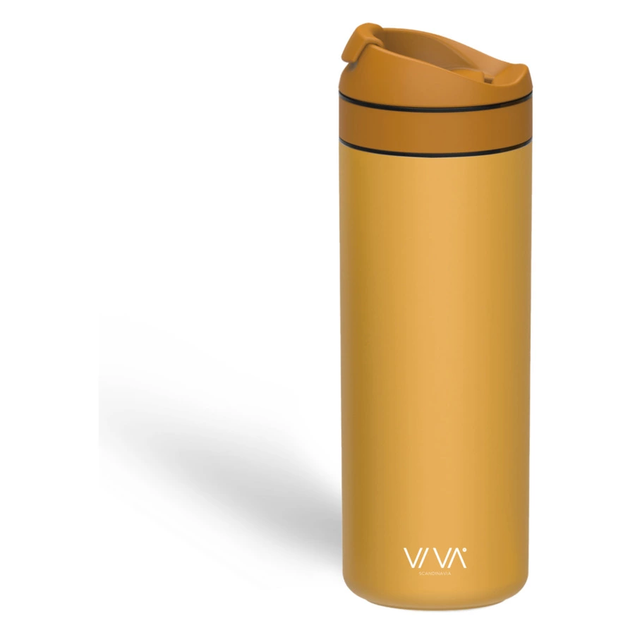 Термокружка Viva Scandinavia Anytime 460 мл, сталь, горчичный - Sale