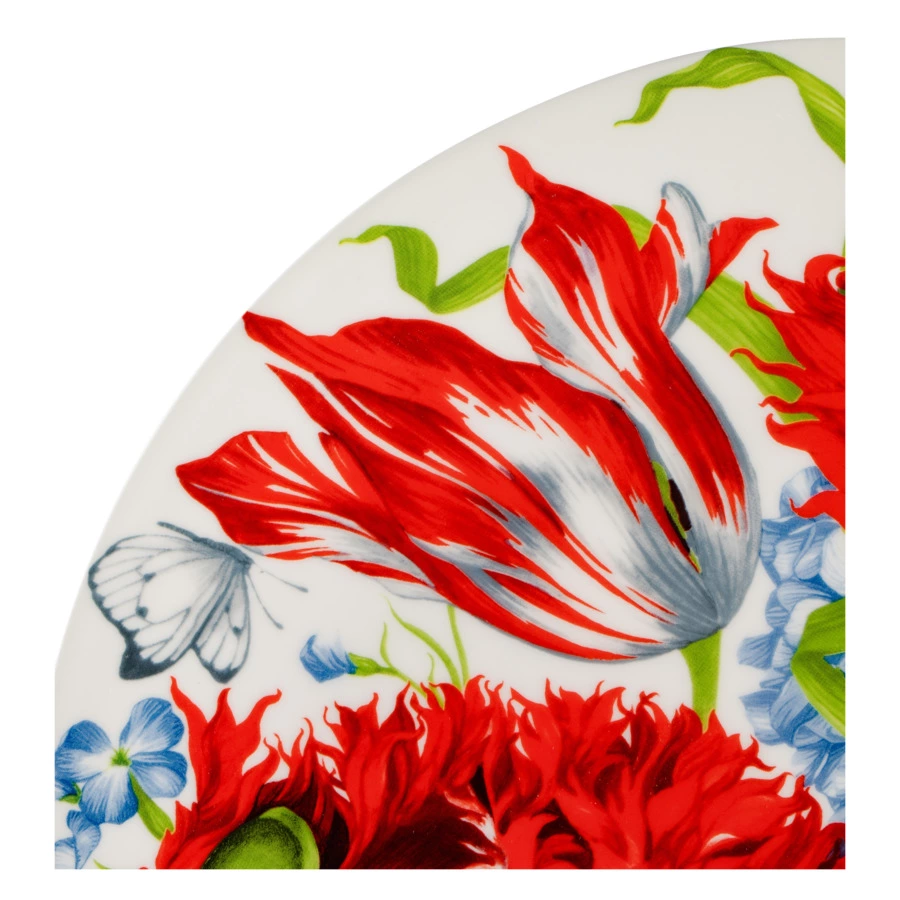 Блюдо сервировочное Taitu Эмоция 31 см, фарфор костяной