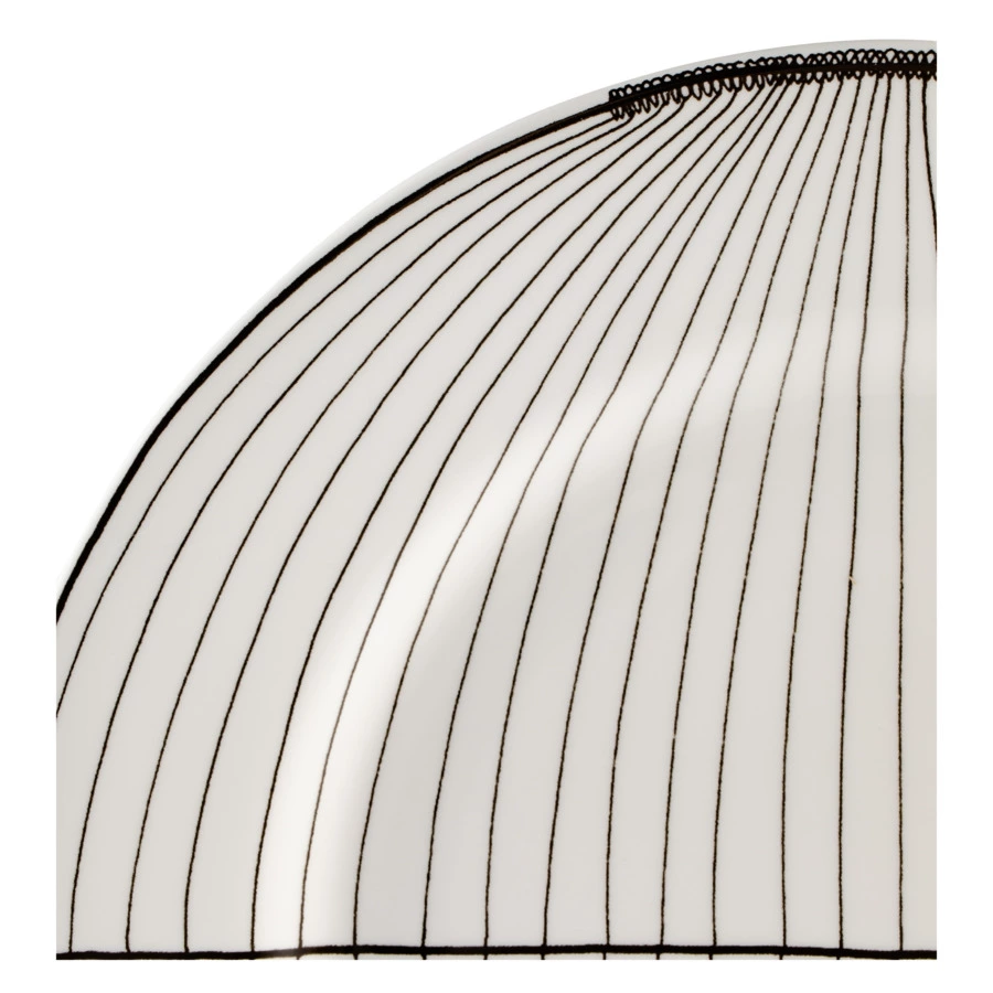 Блюдо сервировочное Taitu Утюги 31,5 см, фарфор костяной