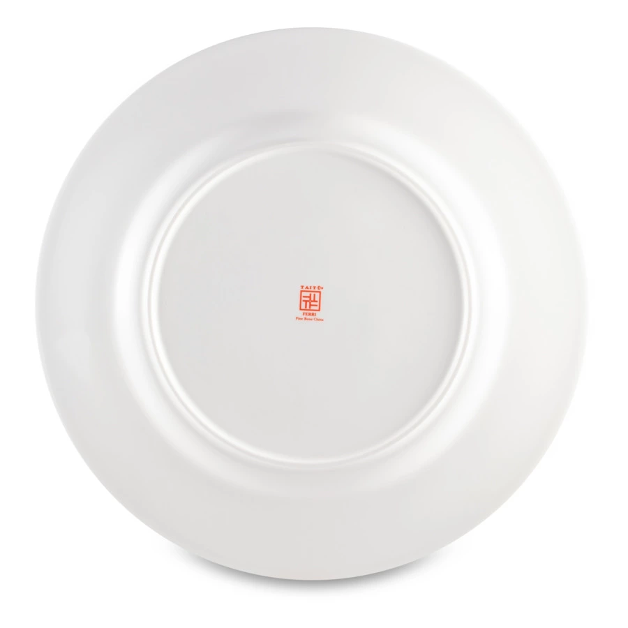Блюдо сервировочное Taitu Утюги 31,5 см, фарфор костяной