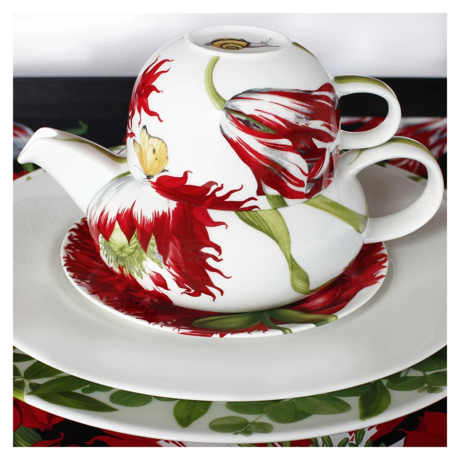 Набор чайный Taitu Эмоции (чайник 500 мл, чашка чайная 275 мл, блюдце для чашки чайной 17 см)