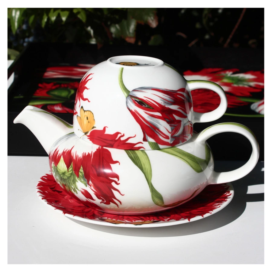 Набор чайный Taitu Эмоции (чайник 500 мл, чашка чайная 275 мл, блюдце для чашки чайной 17 см)