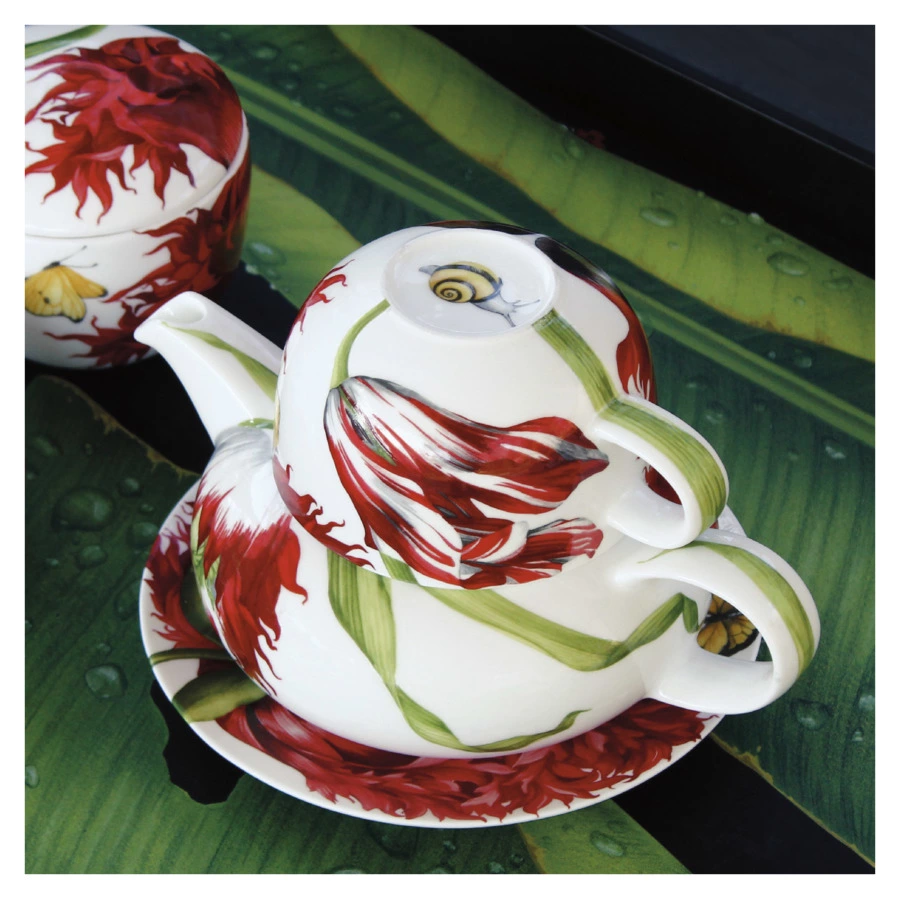 Набор чайный Taitu Эмоции (чайник 500 мл, чашка чайная 275 мл, блюдце для чашки чайной 17 см)