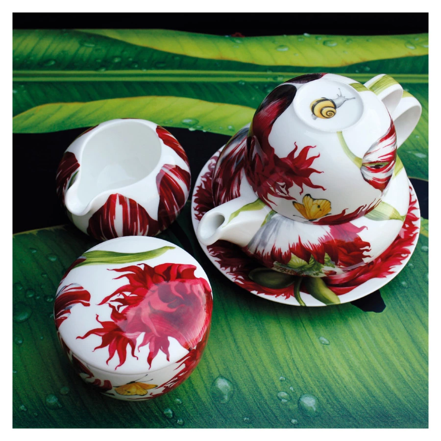 Набор чайный Taitu Эмоции (чайник 500 мл, чашка чайная 275 мл, блюдце для чашки чайной 17 см)