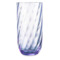 Набор стаканов для воды Anna Von Lipa Водоворот 300 мл, 2 шт, стекло хрустальное, лиловый