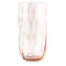 Набор стаканов для воды Anna Von Lipa Водоворот 300 мл, 2 шт, стекло хрустальное, розовый