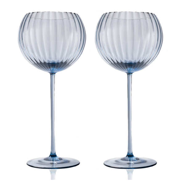 Набор бокалов для красного вина Anna Von Lipa Лион 580 мл, 2 шт, стекло хрустальное, дымчатый