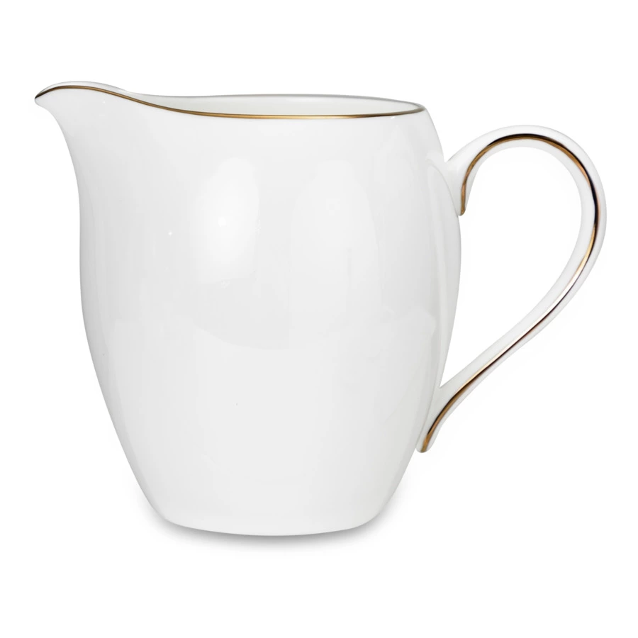 Сервиз чайный Narumi Золотая линия на 6 персон 21 предмет, фарфор костяной