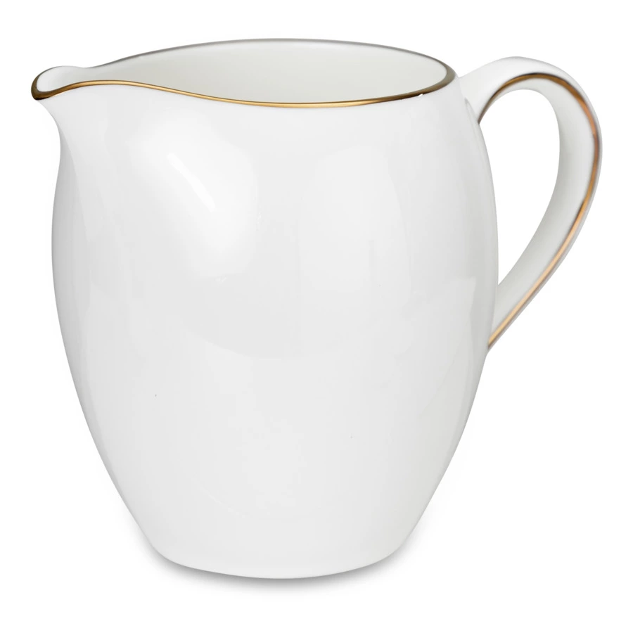 Сервиз чайный Narumi Золотая линия на 6 персон 21 предмет, фарфор костяной