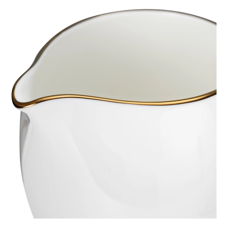 Сервиз чайный Narumi Золотая линия на 6 персон 21 предмет, фарфор костяной