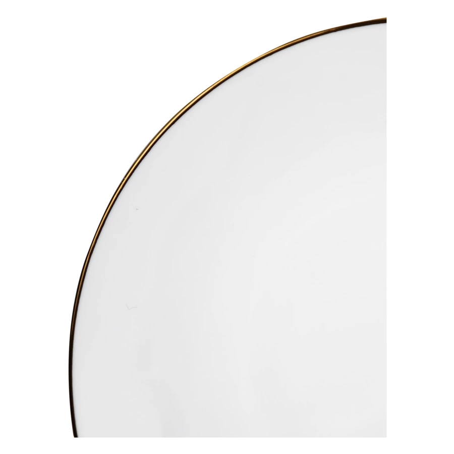 Сервиз чайный Narumi Золотая линия на 6 персон 21 предмет, фарфор костяной