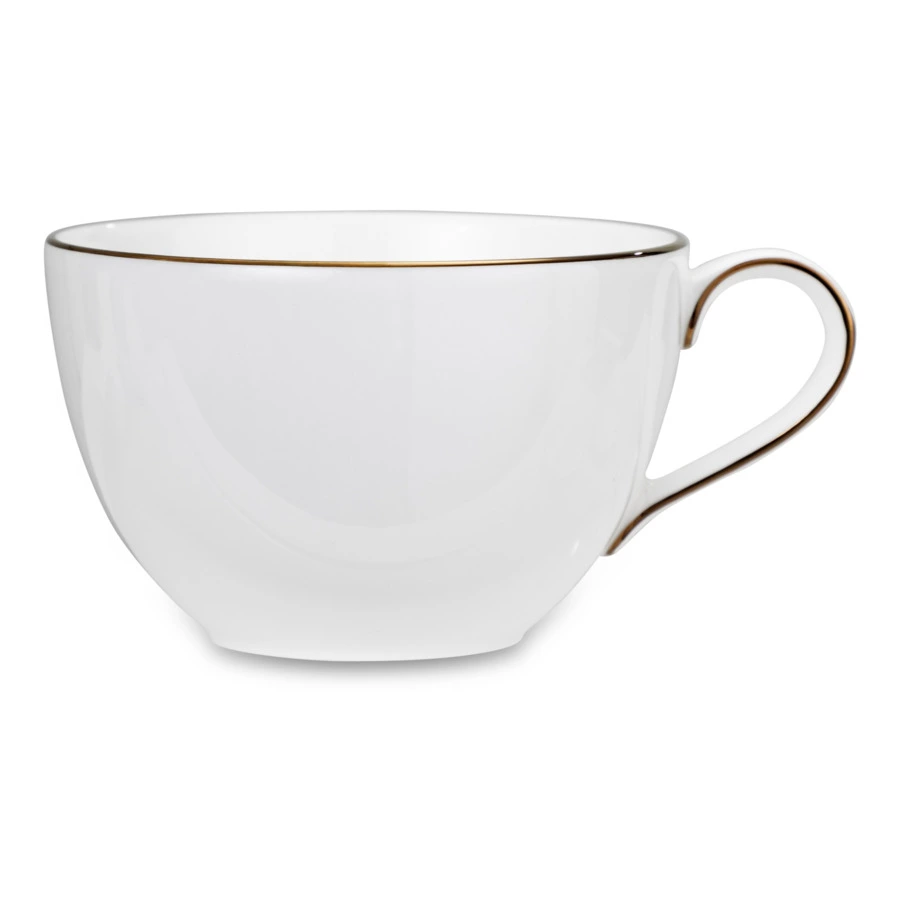 Сервиз чайный Narumi Золотая линия на 6 персон 21 предмет, фарфор костяной