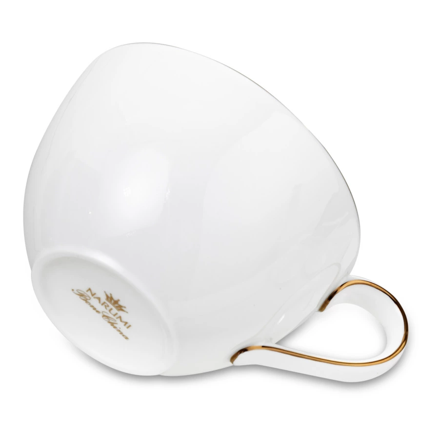 Сервиз чайный Narumi Золотая линия на 6 персон 21 предмет, фарфор костяной