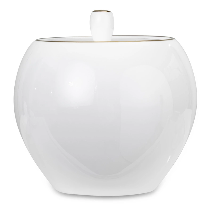 Сервиз чайный Narumi Золотая линия на 6 персон 21 предмет, фарфор костяной