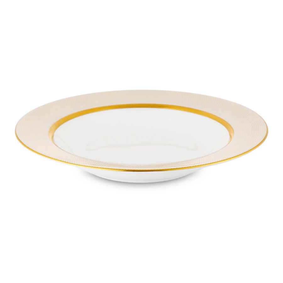 Сервиз столовый Narumi Золотой алмаз на 6 персон 20 предметов, фарфор костяной