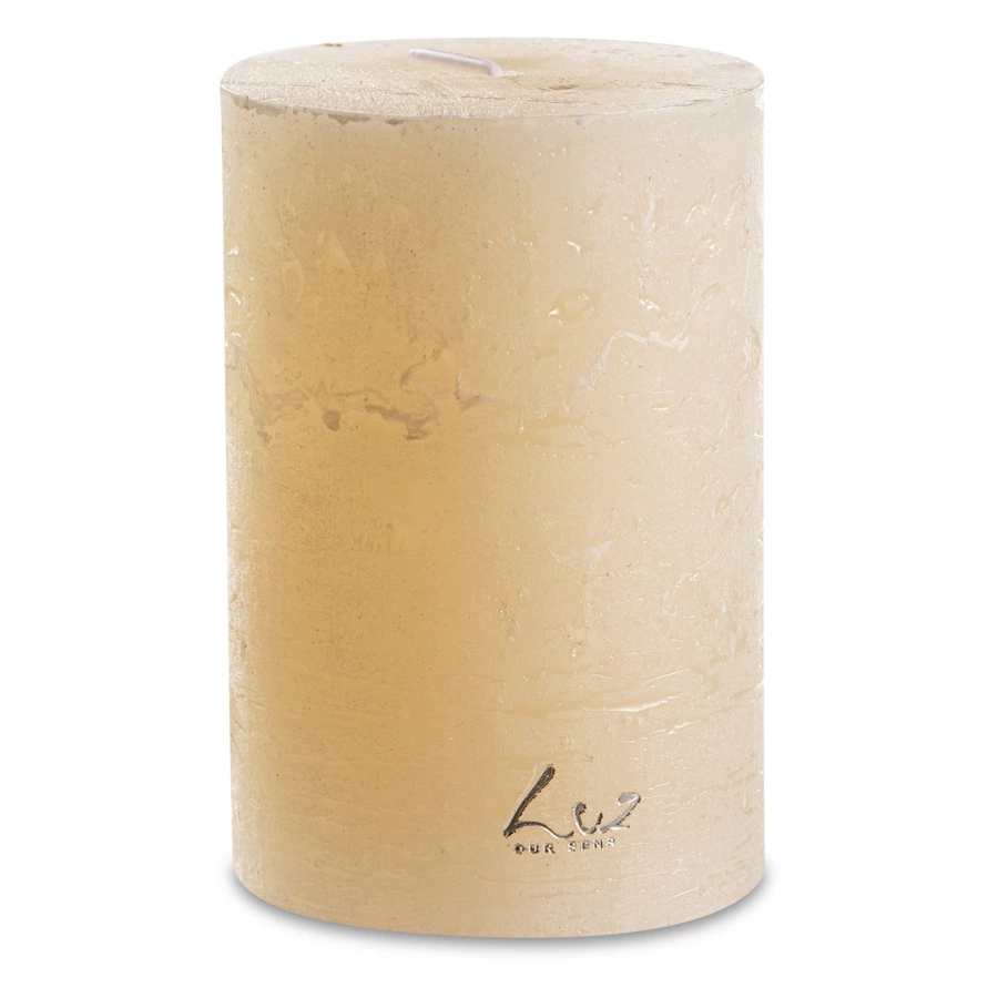 Свеча цилиндрическая Luz Your Senses Рустик 7 см, h10 см, спаржа