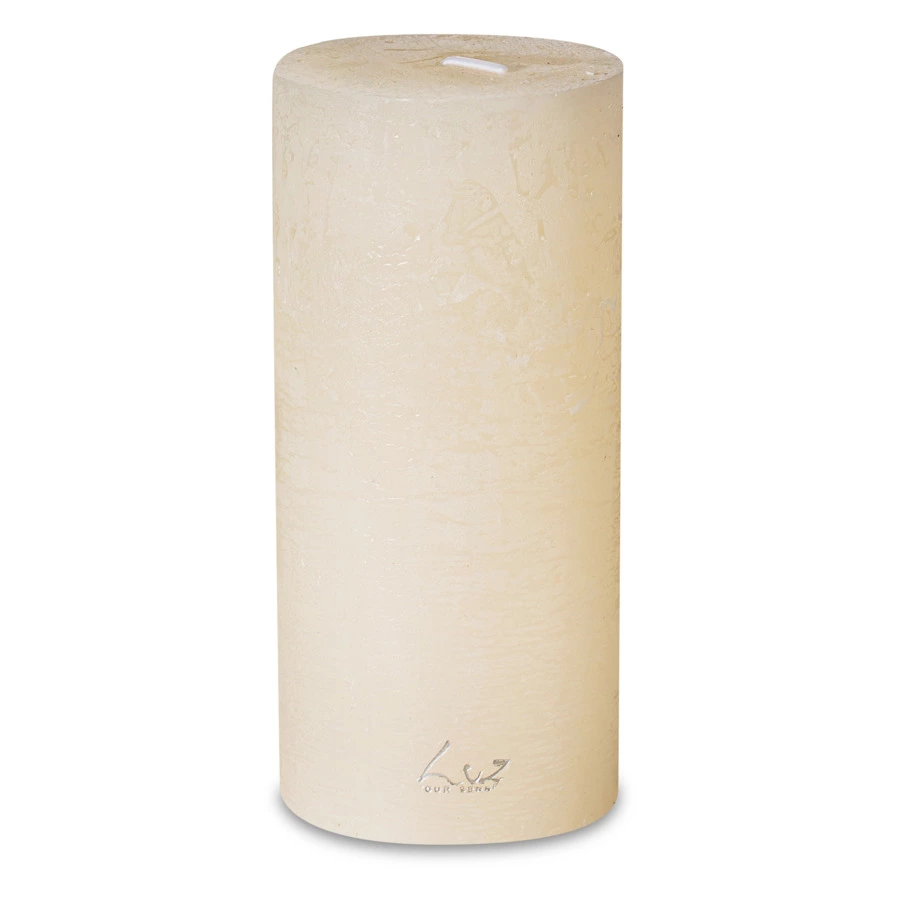 Свеча цилиндрическая Luz Your Senses Рустик 7 см, h15 см, спаржа