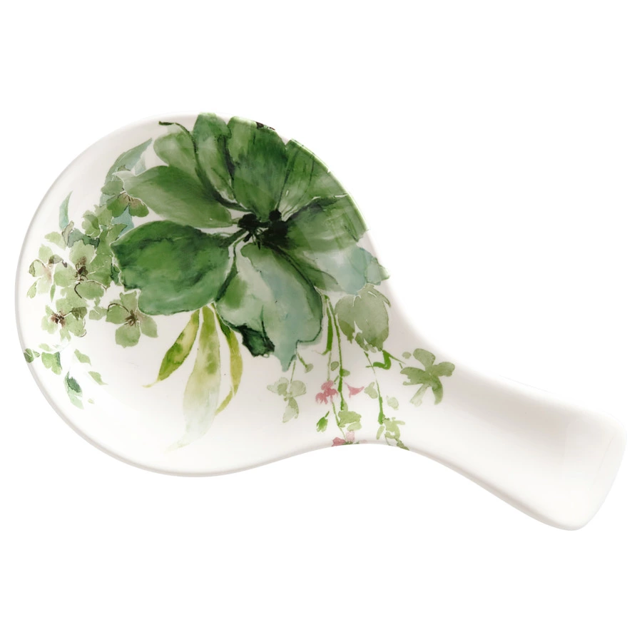 Ложка-подставка Casa Domani Botanical 24 см, керамика, п/к