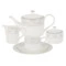 Сервиз чайный Anna Lafarg Emily Madison на 6 персон 21 предмет, фарфор костяной