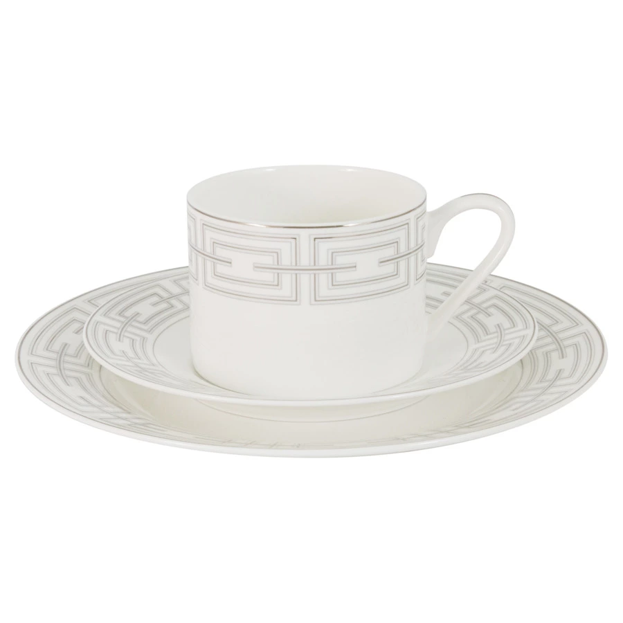 Сервиз чайный Anna Lafarg Emily Madison на 6 персон 21 предмет, фарфор костяной