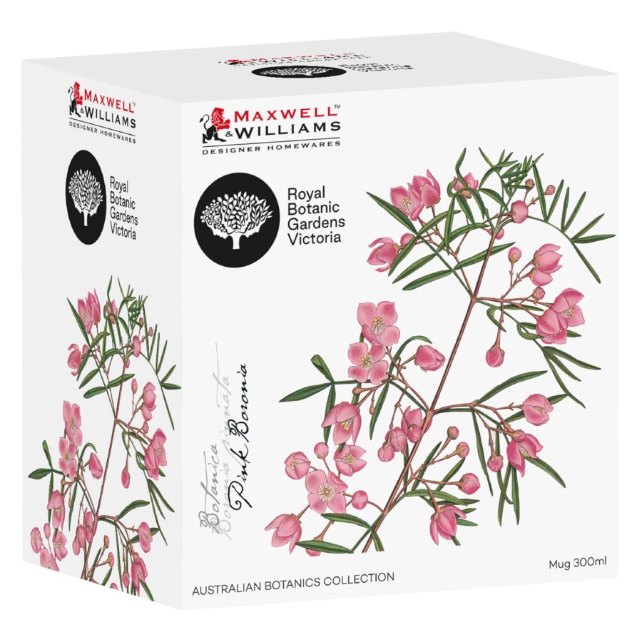 Кружка Maxwell & Williams Борония 300 мл, фарфор костяной, п/к