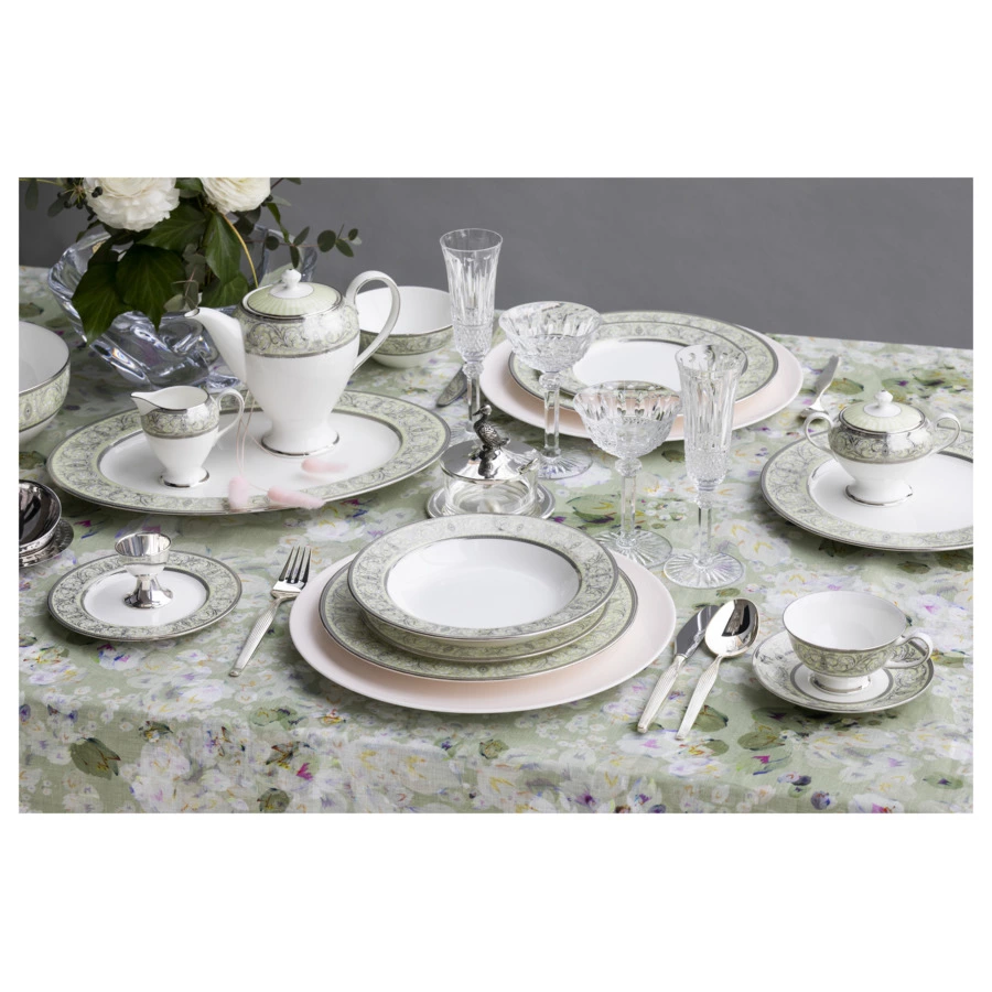 Сервиз чайный Narumi Блеск на 6 персон 21 предмет, фарфор костяной