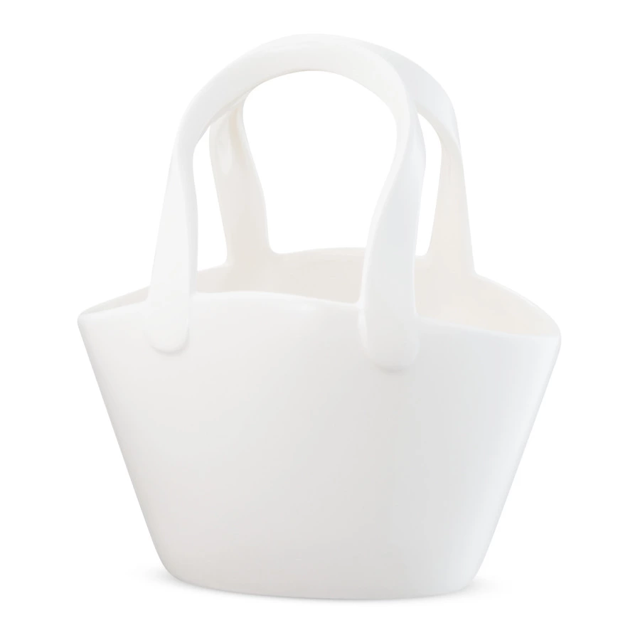 Ваза для цветов My Ceramic Story Сноуфлэйк 18 см, керамика, ручная работа