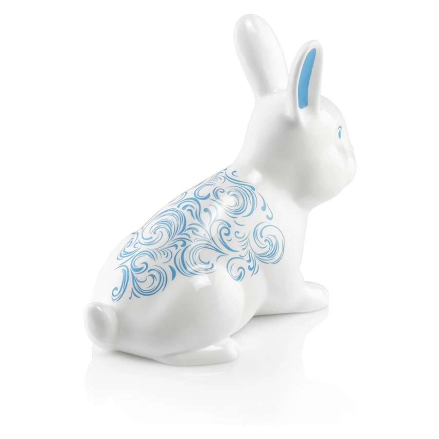 Статуэтка My Ceramic Story Кролик Адзурро 17 см, фарфор твердый