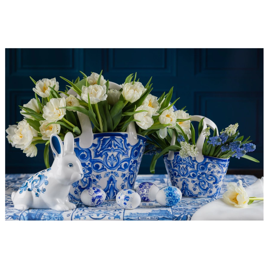 Статуэтка My Ceramic Story Кролик Адзурро 17 см, фарфор твердый