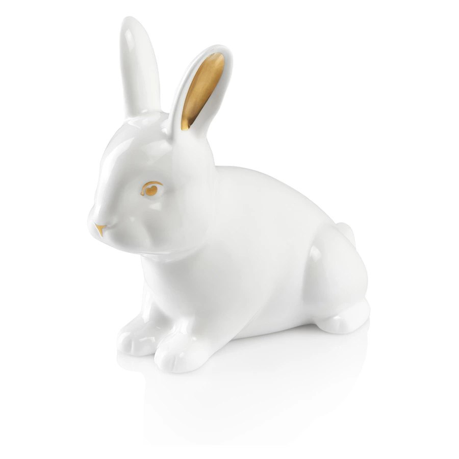 Статуэтка My Ceramic Story Кролик classic 17 см, фарфор твердый