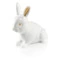 Статуэтка My Ceramic Story Кролик classic 17 см, фарфор твердый