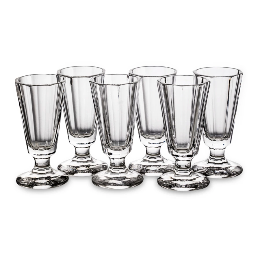 Набор рюмок-лафитников Неман 40 мл, 6 шт, хрусталь