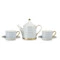 Сервиз чайный ИФЗ Азур Идиллия на 4 персоны 9 предметов, фарфор костяной-sale