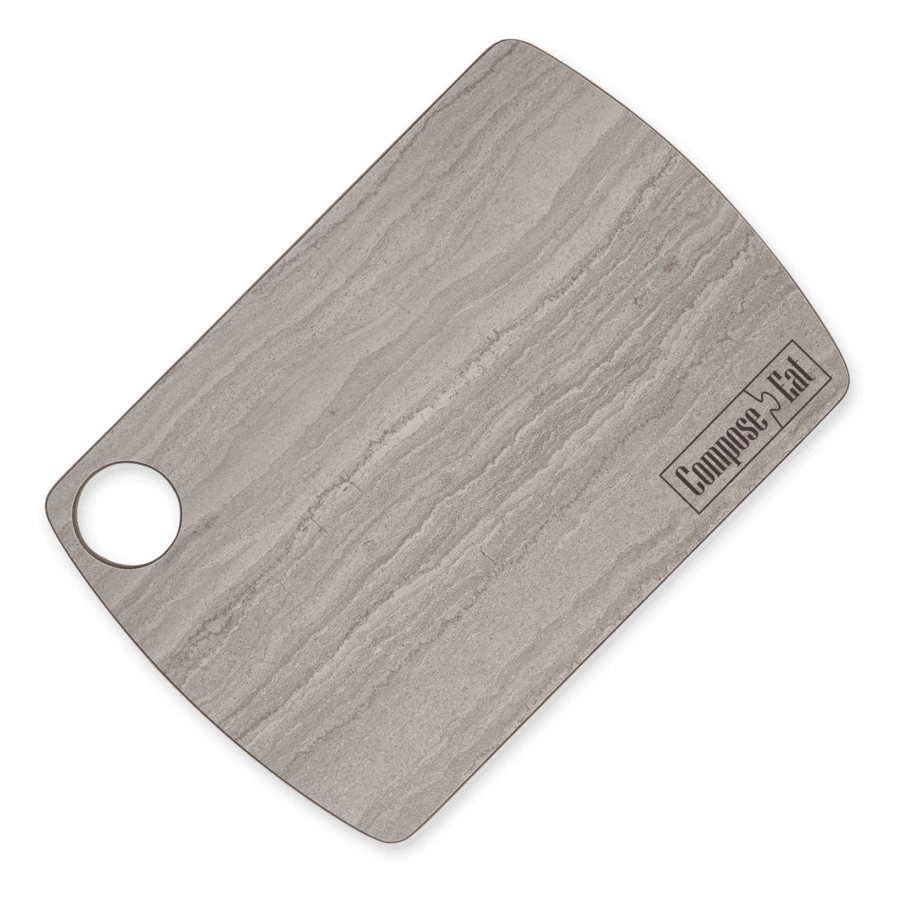 Доска разделочная ComposeEat Fashion 22х15 см, композит, травертин капучино