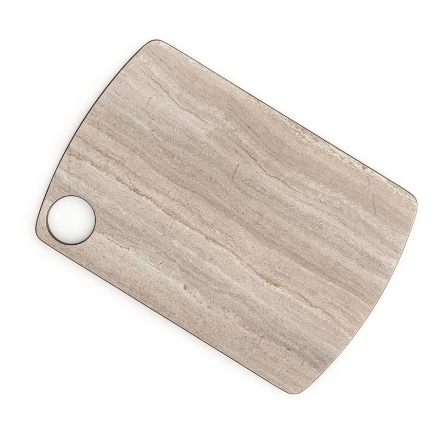 Доска разделочная ComposeEat Fashion 22х15 см, композит, травертин капучино