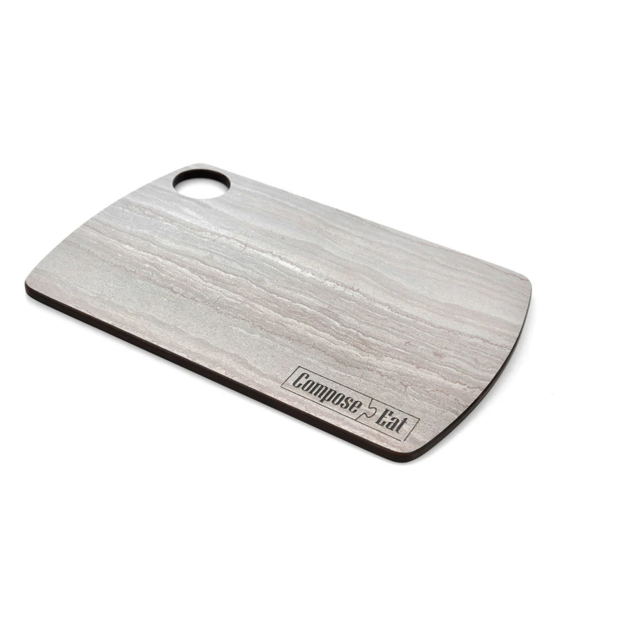 Доска разделочная ComposeEat Fashion 22х15 см, композит, травертин капучино