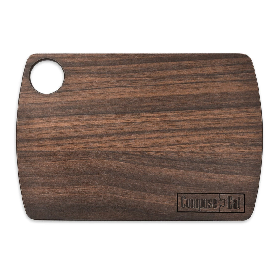 Доска разделочная ComposeEat Fashion 22х15 см, композит, орех