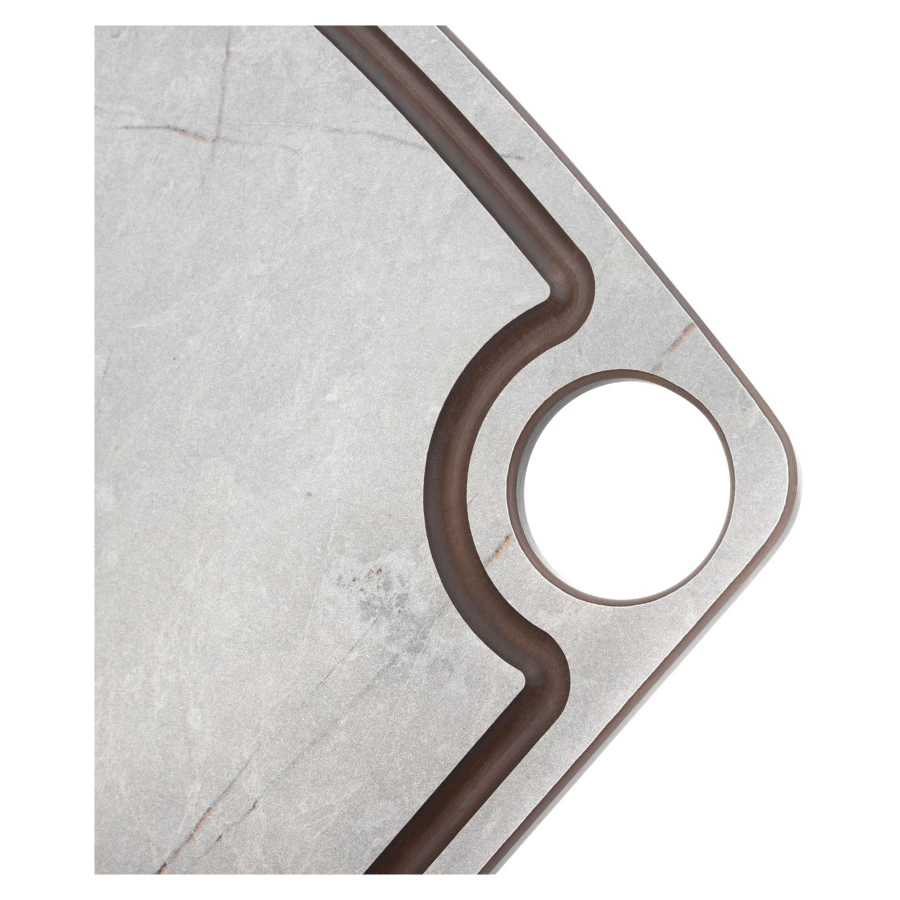 Доска разделочная ComposeEat Fashion 29х22 см, композит, серый мрамор