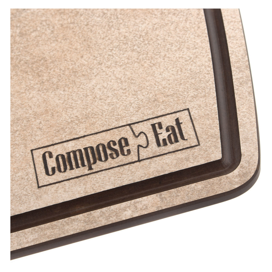 Доска разделочная ComposeEat Fashion 36х28 см, композит, порфир кремовый
