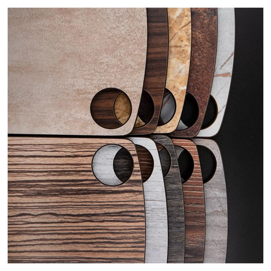 Доска разделочная ComposeEat Fashion 36х28 см, композит, серый мрамор