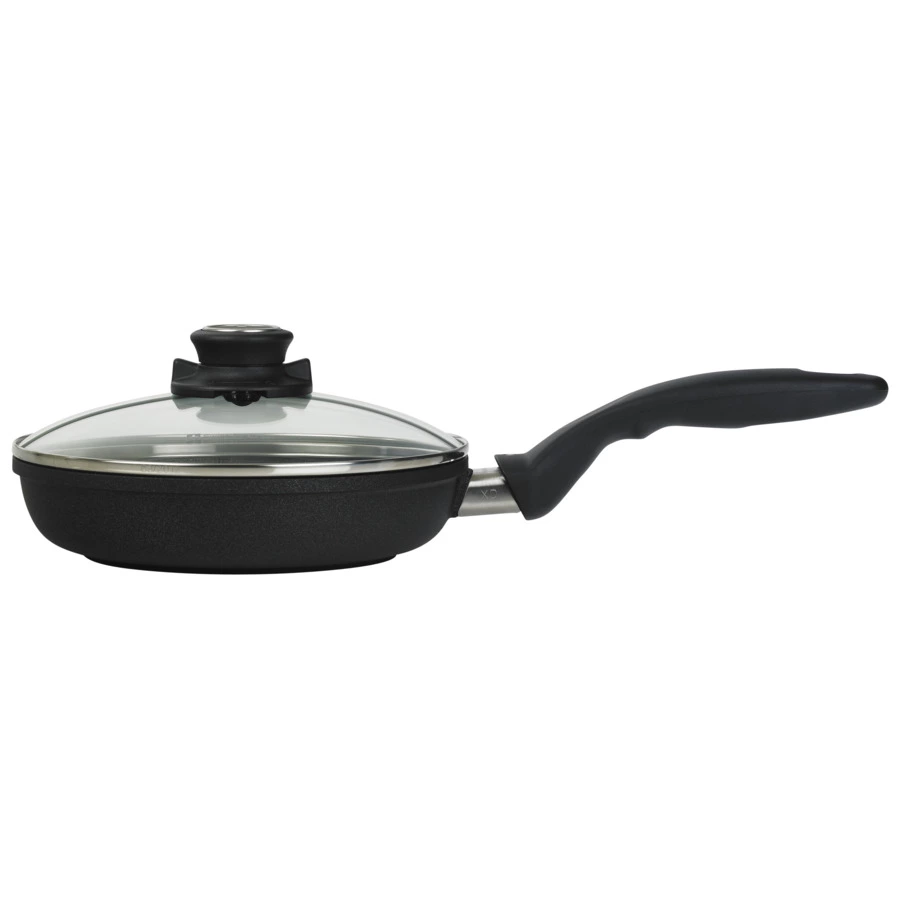 Сковорода с алмазным покрытием с крышкой Swiss Diamond XD CLASSIC+ 20см, 1 л, алюминий литой