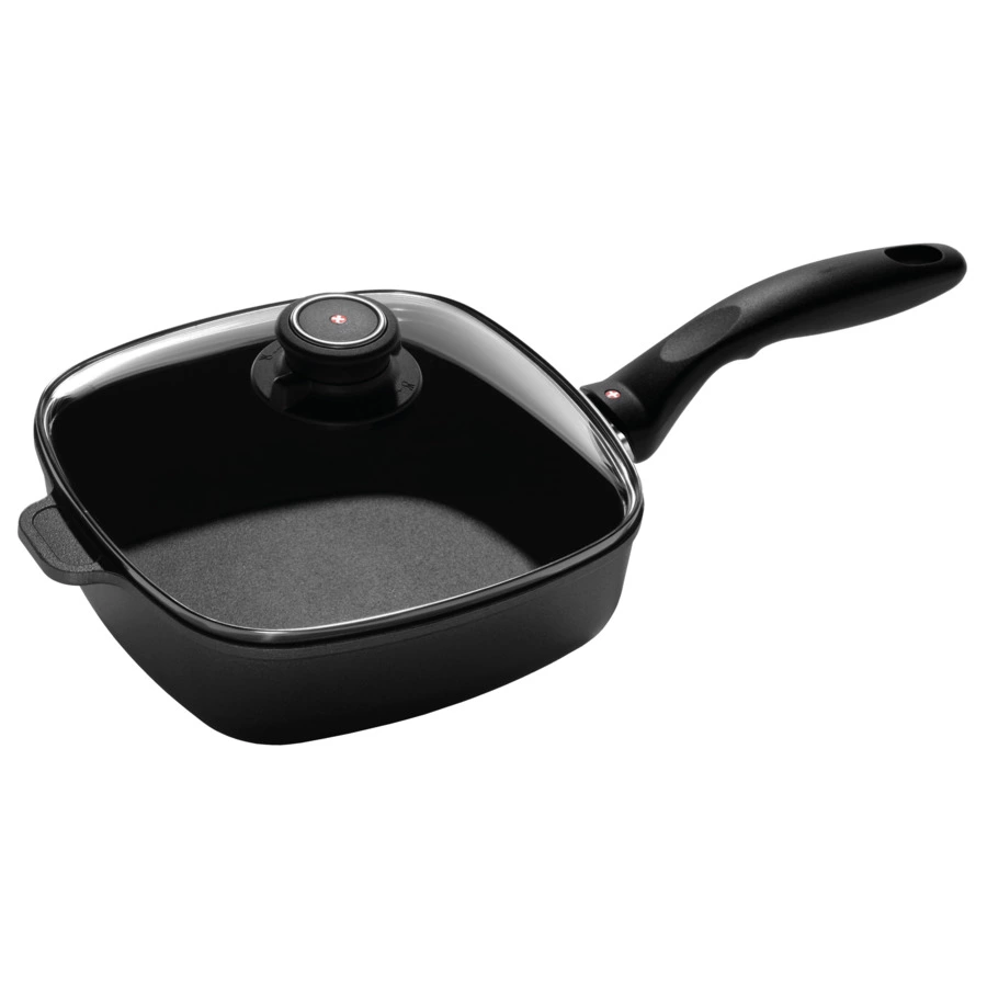 Сотейник с алмазным покрытием с крышкой Swiss Diamond XD CLASSIC+ квадратный 20х20см, 2л, алюминий л