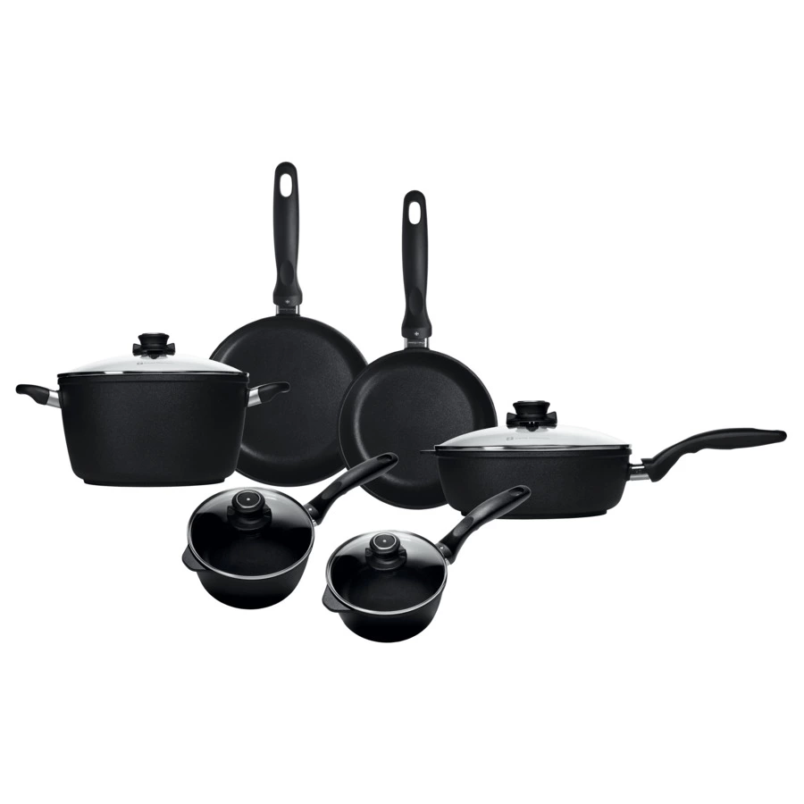 Набор посуды для приготовления с алмазным покрытием Swiss Diamond XD CLASSIC+ 10 предметов, алюминий