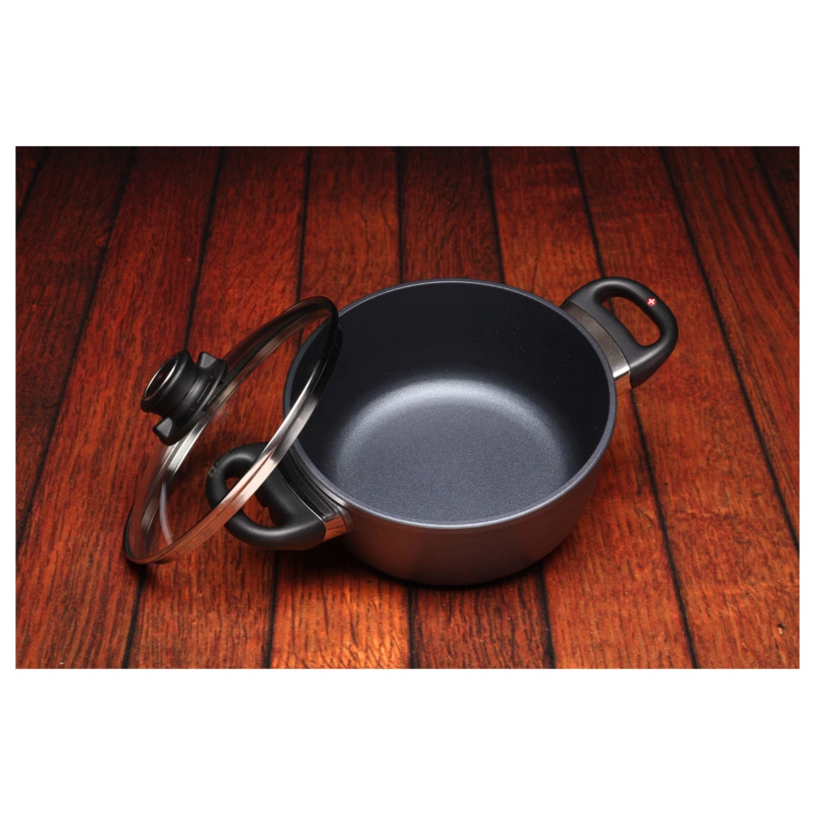 Кастрюля с крышкой Swiss Diamond XD CLASSIC+ INDUCTION 20 см, 2,2л, алюминий