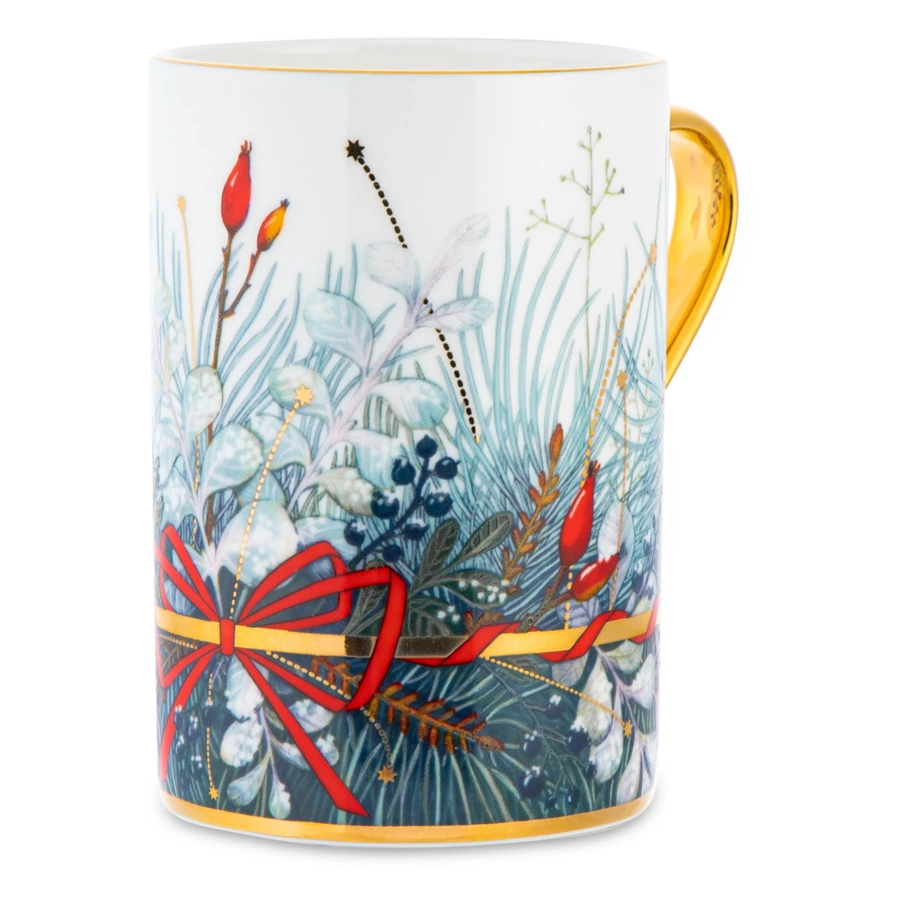 Бокал для чая ИФЗ Идиллия Календа КН1 400 мл, фарфор