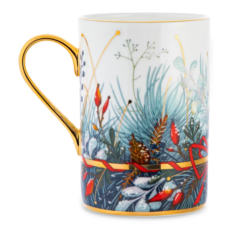 Бокал для чая ИФЗ Идиллия Календа КН1 400 мл, фарфор