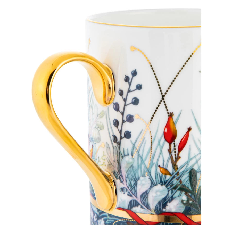 Бокал для чая ИФЗ Идиллия Календа КН1 400 мл, фарфор