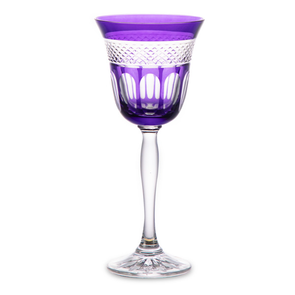 Бокал для вина Cristal de Paris Мирей  170 мл, фиолетовый