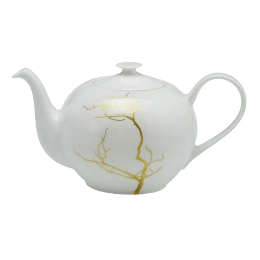 Сервиз чайный Dibbern Золотой лес на 6 персон 21 предмет, фарфор костяной